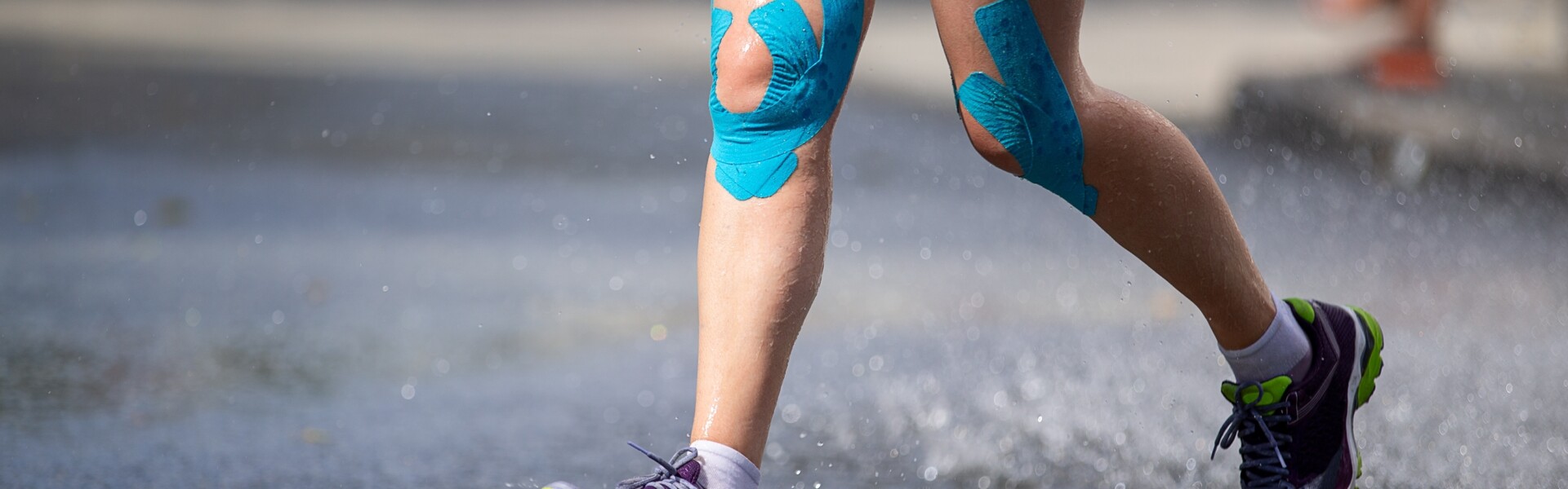 Running gait assessment for runner's knee at The Health Hub, Haywards Heath